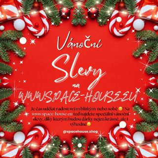 🎄 Vánoční slevy na Space House! 🎁 Vánoce se blíží a je čas začít vybírat dárky, které vykouzlí úsměv na tváři. Na...