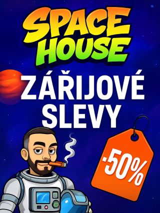 🚀✨ Zářijové slevy přistály ve Space-House! ✨🚀 Jen tento měsíc si můžeš užít až -50 % na vybrané produkty. 🌌 Nepropásni...